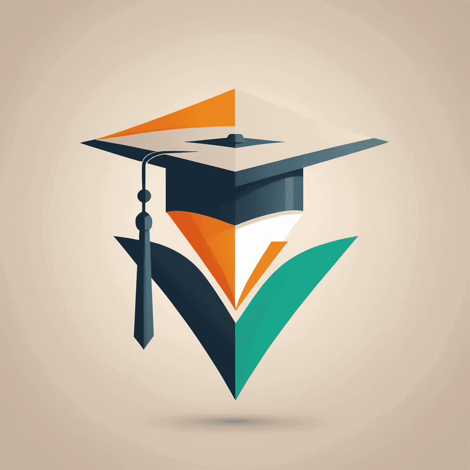 SkillBoost Logo - A modern, sleek design featuring a graduation cap icon merged with an upward arrow, symbolizing career growth and education